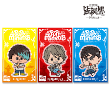pop'n minatisステッカー-まみむめムー大陸に上陸せよ-(ランダム2枚入り/全10種)